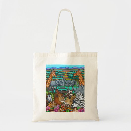 Kleuren van het Canvas tas van de Begroting van (Voorkant)