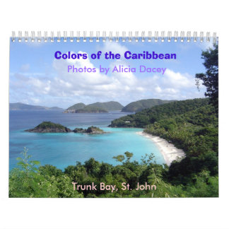 Kleuren van het Caribisch gebied - Aangepast... -  Kalender