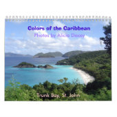 Kleuren van het Caribisch gebied - Aangepast... - Kalender (Hoes)