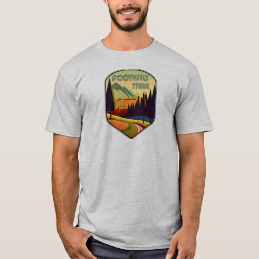 Kleuren van het Foothills Trail T-shirt (Voorkant)