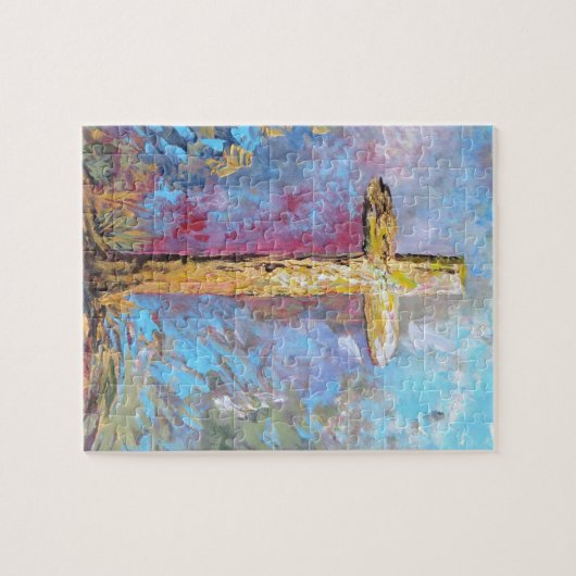 Kleuren van het kruisje legpuzzel (Horizontaal)