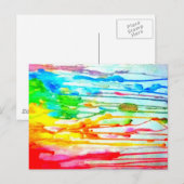 Kleuren van het leven briefkaart (Voorkant / Achterkant)