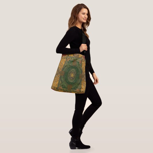 Kleuren van het Midden-Oosten Crossbody Tas (Op model)