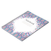 Kleuren van het Oosten - Mozaïek Patroon Notitiebo Notitieboek (Linkerzijde)