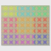 Kleuren van het radionavigatie-alternatief diamant cadeaupapier (Vlak)