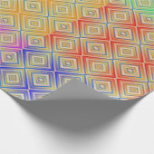 Kleuren van het radionavigatie-alternatief diamant cadeaupapier (Hoek)