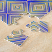 Kleuren van het radionavigatie-alternatief diamant legpuzzel (Zijkant)