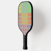 Kleuren van het radionavigatie-alternatief diamant pickleball paddle (Links)