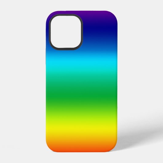 Kleuren van het Regenboogspectrum iPhone Hoesje (Achterkant)