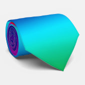 Kleuren van het regenboogspectrumverloop stropdas (Opgerold)