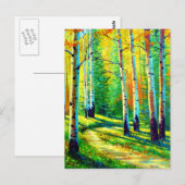 Kleuren van het seizoen briefkaart (Voorkant / Achterkant)