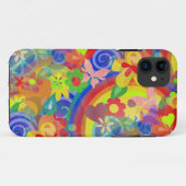 Kleuren van het ventilatorvermogen Case-Mate iPhone case (Achterkant (horizontaal))