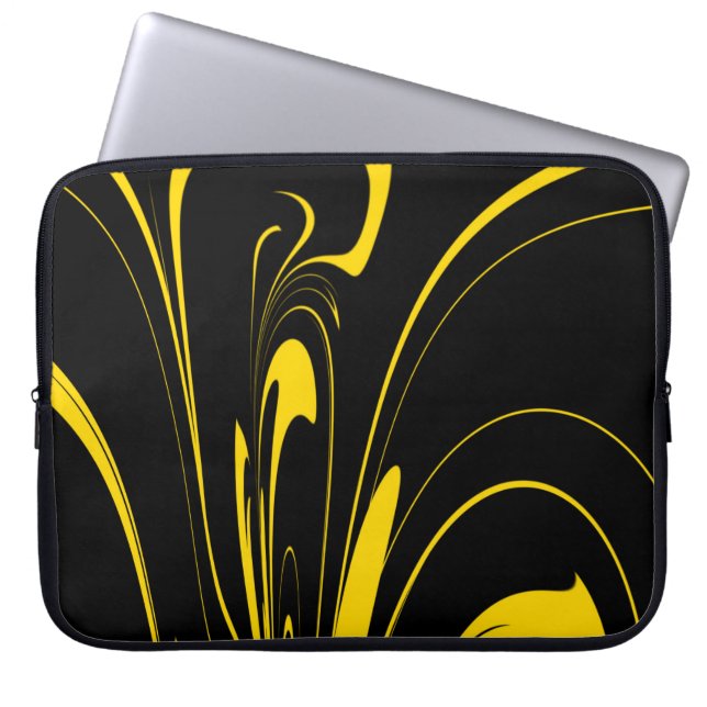 Kleuren van hommels laptop sleeve (Voorkant)