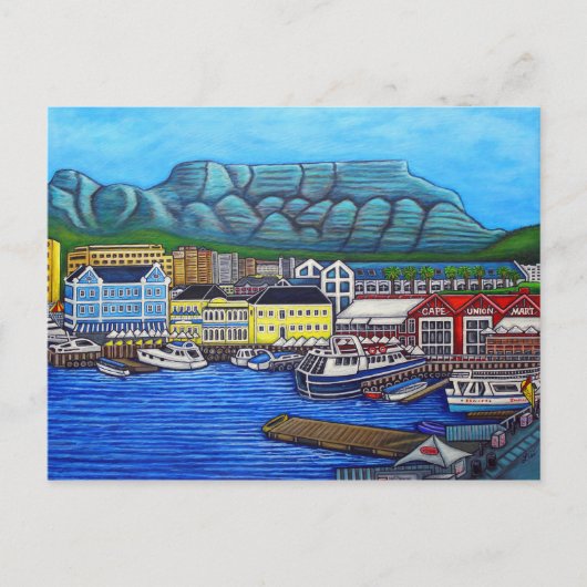 Kleuren van Kaapstad Post Kaart (Voorkant)