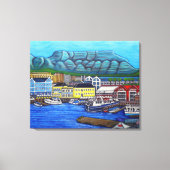 Kleuren van Kaapstad Verpakt Canvas (Voorkant)