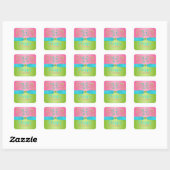 Kleuren van Lente Pasen Sticker (Vel)