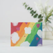 Kleuren van Liefde Briefkaart (Staand voorkant)