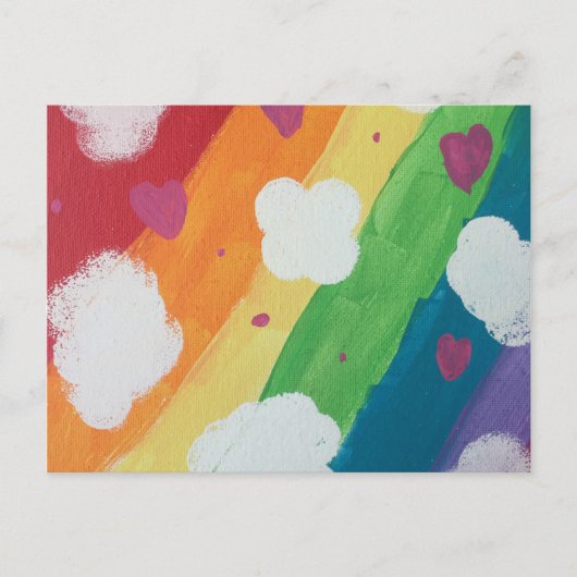 Kleuren van Liefde Briefkaart (Voorkant)