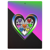 Kleuren van liefde klembord (Achterkant)