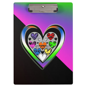 Kleuren van liefde klembord