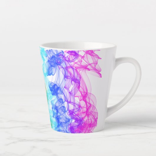 Kleuren van liefde - latte mok (Rechts)