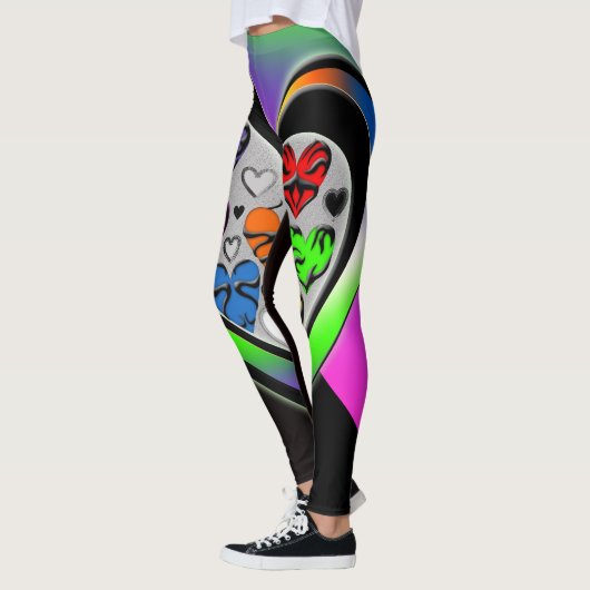 Kleuren van liefde leggings (Links)