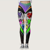Kleuren van liefde leggings (Voorkant)