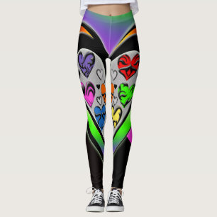 Kleuren van liefde leggings