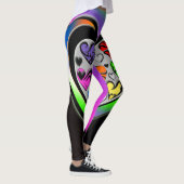 Kleuren van liefde leggings (Rechts)