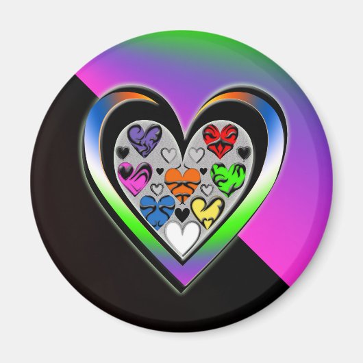 Kleuren van liefde magneet (Voorkant)