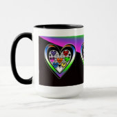 Kleuren van liefde mok (Links)