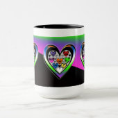 Kleuren van liefde mok (Midden)