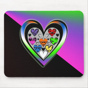 Kleuren van liefde muismat