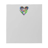 Kleuren van liefde notitieblok (Voorkant)