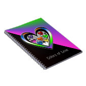 Kleuren van liefde notitieboek (Rechterzijde)