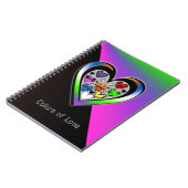 Kleuren van liefde notitieboek (Linkerzijde)