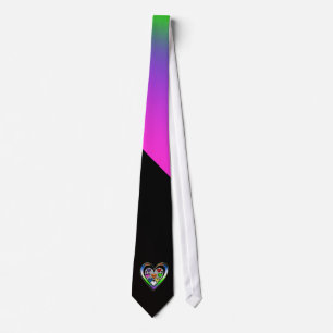 Kleuren van liefde stropdas