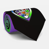 Kleuren van liefde stropdas (Opgerold)