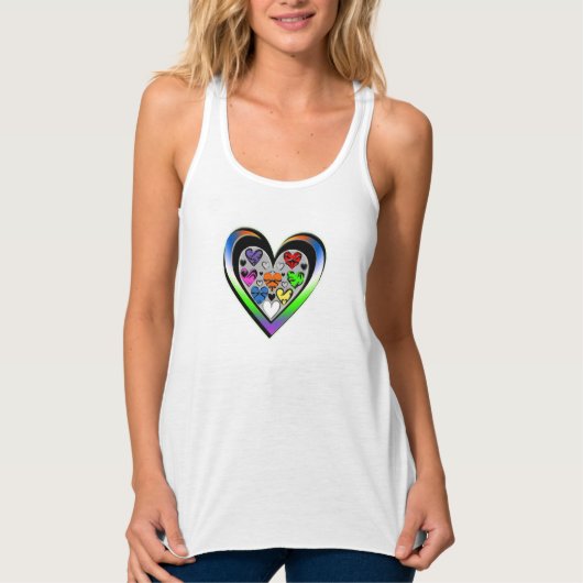 Kleuren van Liefde Tanktop (Voorkant)