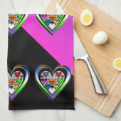 Kleuren van liefde theedoek (Quarter Fold)