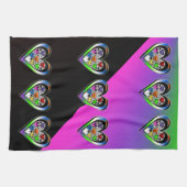Kleuren van liefde theedoek (Horizontaal)