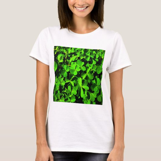 Kleuren van Luck op St. Patrick's Day T-Shirt (Voorkant)