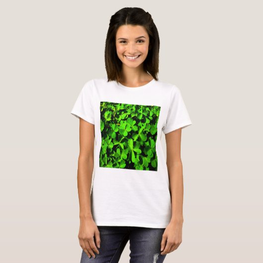 Kleuren van Luck op St. Patrick's Day T-Shirt (Voorkant volledig)