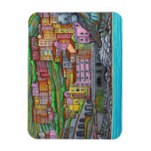 Kleuren van Manarola 3 "x4" Fotomagneet Magneet (Verticaal)