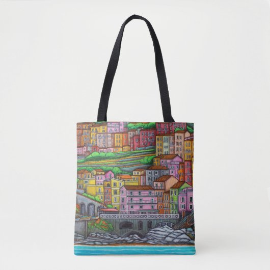 Kleuren van Manarola Bag van Lisa Lorenz Tote Bag (Voorkant)
