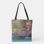 Kleuren van Manarola Bag van Lisa Lorenz Tote Bag (Achterkant)