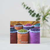 Kleuren van Marokko Briefkaart (Staand voorkant)