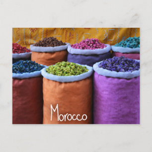 Kleuren van Marokko Briefkaart