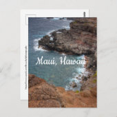 Kleuren van Maui, Hawaii Briefkaart (Voorkant / Achterkant)