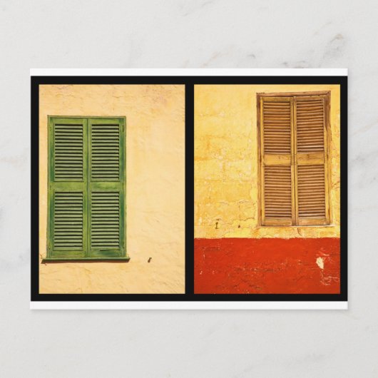 Kleuren van Menorca Briefkaart (Voorkant)